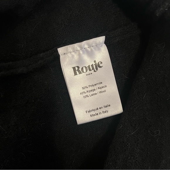 Rouje Paris Anis Dress Noir Size EU 34 - Picture 10 of 11